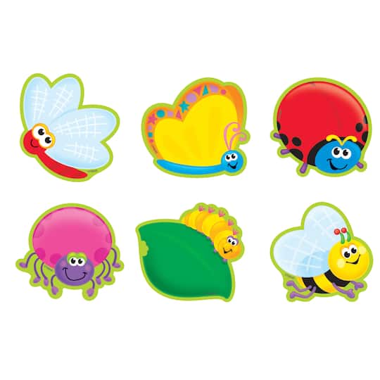 Trend Enterprises&#xAE; Bugs Mini Accents Variety Pack, 6 Pack